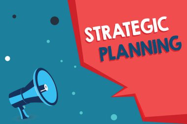 Sözcük yazma Stratejik Planlama. Organizasyon Yönetimi Faaliyet Operasyonu Öncelikleri İş Konsepti