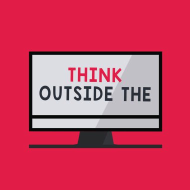 El yazısı metin dışında düşünmek yazma. Yaratıcı düşünme seyir farklı perspektif içinde anlam kavramı