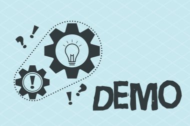 El yazısı metni tanıtımı. Ürün teknikleri ve becerilerinin tanıtımı anlamına gelen kavram