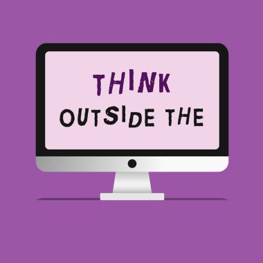 El yazısı metin dışında düşünmek yazma. Yaratıcı düşünme seyir farklı perspektif içinde anlam kavramı