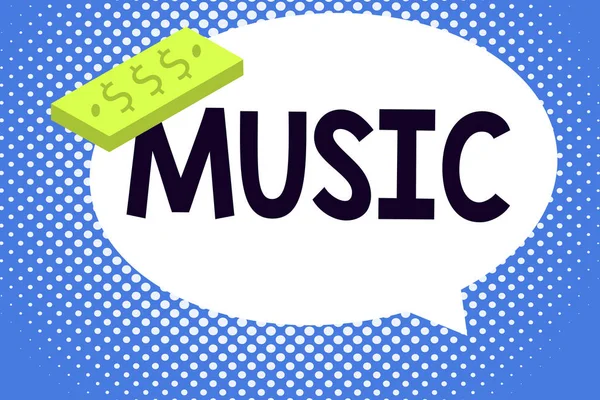 Müzik gösterilen Not yazma. Vokal veya enstrümantal ses güzellik form üretmek için böyle şekilde vitrine iş fotoğraf