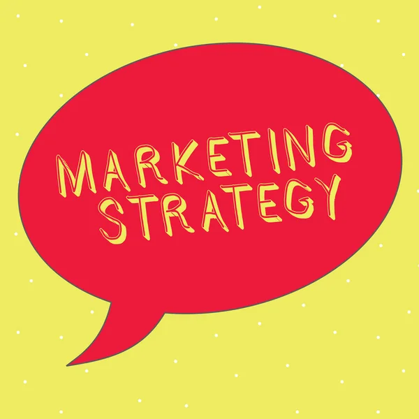 Scrivere testi Word Strategia di Marketing. Concetto di business per Schema su come distribuire i prodotti Servizi Business — Foto Stock