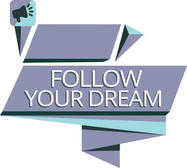 Your Dream izleyin gösterilen Not yazma. Hedeflerinize yaşamak istediğin hayat izle vitrine iş fotoğraf