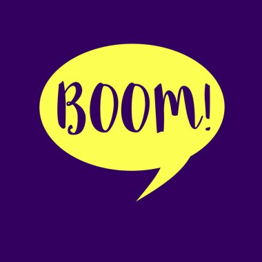 Boom gösterilen Not yazma. Yüksek sesle derin rezonans ses ani ekonomik büyüme ani genişleme vitrine iş fotoğraf