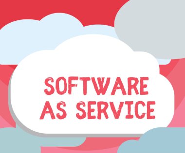 Yazılım olarak servis yazma el yazısı metin. On Demand anlam kavramı abonelikte lisanslı ve merkezi olarak barındırılan