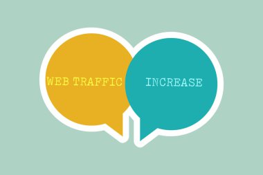 Web trafiğini artırmak yazma el yazısı metin. Genişletmek ziyaretçi ziyaret Websitea sayıda anlam kavramı