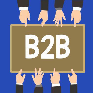 Word metin B2b. iş kavramı ürünleri alışverişini işletmeler E ticaret arasında bilgi hizmetleri için yazma