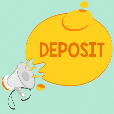 Mevduat gösterilen Not yazma. Banka veya yapı Kooperatifi dikkate yer bir yerde iş fotoğraf vitrine para ödenen