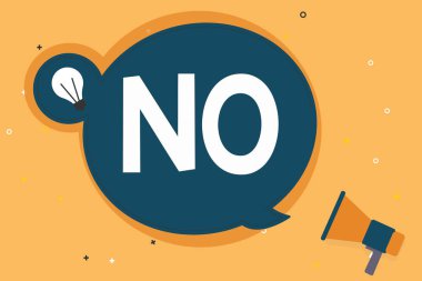 El yazısı metin No Devlet, ret kesinlikle geçerli faaliyete durdurmak kavram anlam