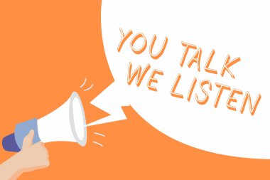 El yazısı metin sen konuş biz dinle. İki şekilde iletişim motivasyonel görüşme anlam kavramı