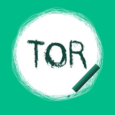 Metin yazma Tor kelime. İş kavramı dağlık ve kırsal Vadisi Rocky Peak hill doğal görünümü için