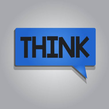 Word metin düşünmek yazma. İş kavramı için doğrudan olanlar için sorun biri doğru bir şey var inanç ya da fikir