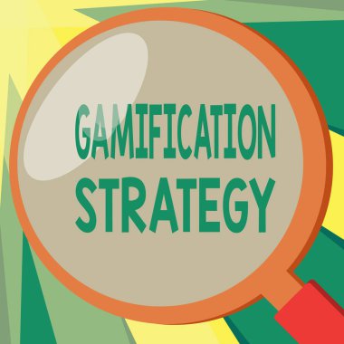 Gamification Strategy 'yi gösteren kavramsal el yazısı. Motivasyon Entegre Oyun Mekanikleri için iş fotoğrafı gösterimi kullanım ödülleri