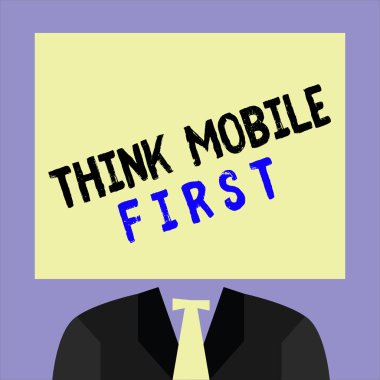 El yazısı metin düşünüyorum mobil ilk yazma. Kolay taşınabilir aygıt erişilebilir içeriği 24 veya 7 Handy anlam kavramı