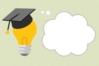 Düz tasarım iş vektör illüstrasyon kavramı. İş reklam Web sitesi ve promosyon afiş için. boş sosyal medya için kendi metin alanı metni kopyalayın. Şablon sanat servis teşvik ESP izole