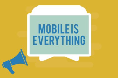 Yazılı not cep olduğunu her şeyi gösteriyor. Handheld bilgisayar aygıt bir planlayıcısı cüzdan Organizatör vitrine iş fotoğraf