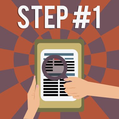 Word metin yazma adım 1. İş kavramı planlanan strateji başlatma başlangıç yapmak ilerleme başlatmak için