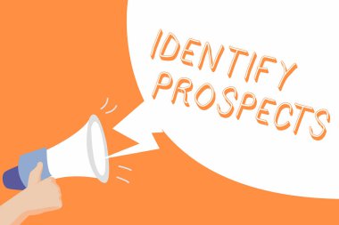 El yazısı metni Prospects tanımla. Konsept: Muhtemel müşteri için ideal donörler