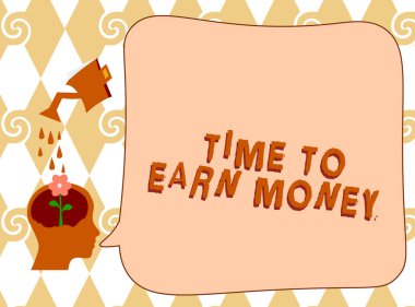 Para kazanmak zaman yazma el yazısı metin. Yapılan iş yatırım iş veya özellik için Get Paid anlam kavramı