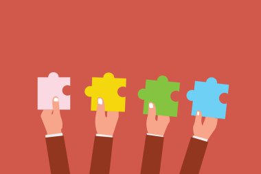 Düz tasarım iş vektör illüstrasyon kavramı. İş reklam Web sitesi ve promosyon afiş için. boş sosyal medya için kendi metin alanı metni kopyalayın. Şablon sanat servis teşvik ESP izole