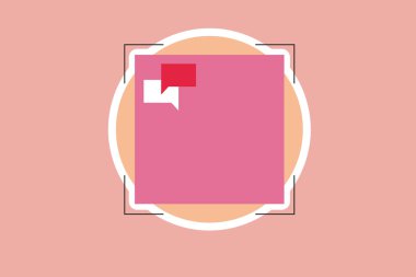 Düz tasarım iş vektör illüstrasyon kavramı. İş reklam Web sitesi ve promosyon afiş için. boş sosyal medya için kendi metin alanı metni kopyalayın. Şablon sanat servis teşvik ESP izole