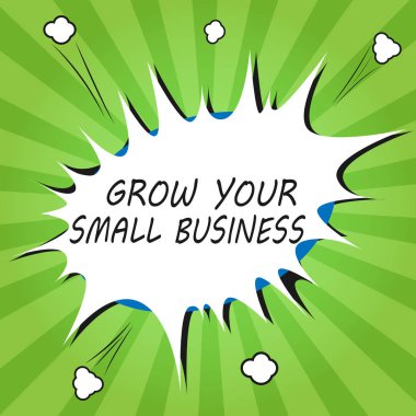 Küçük iş büyümek yazma el yazısı metin. Pozitif nakit akışı Star kavramı anlam şirket üretir