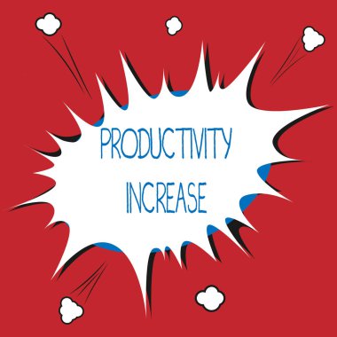 Verimliliğin Arttığını gösteren bir not yazıyorum. İş fotoğraflarının sergilenmesi ürün girdisi başına daha fazla iş yapılmasını sağlar