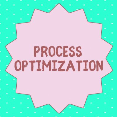 Metin işareti Süreç İyimserliğini gösteriyor. Kavramsal Fotoğraf Geliştirme Organizasyonları Verimliliğini Büyüt