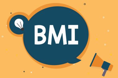 El yazısı metin BMI. Vücut yağ düzeyleri ağırlık ve yükseklik dayalı tahmin etme yöntemi anlam kavramı