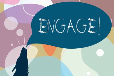 Kavramsal el Engage gösterilen yazma. İş fotoğraf metin katılım kayıt ol söz konusu evlilik teklifi biri istihdam