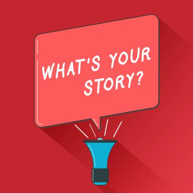 Ne Your Story sorudur gösterilen Not yazma. İlgili bir şey hakkında Yourselfany güncelleştirmeleri vitrine iş fotoğraf