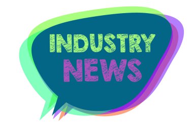 Sektörel Haberler gösterilen metin işareti. Kavramsal fotoğraf teknik Pazar rapor İmalat Ticaret Builder konuşma balonu fikir haber uyarı mektubu gölgeler önemli niyeti söz.