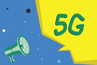 5 g yazma el yazısı metin. Yeni nesil cep telefonu şebekeleri 4 g Lte hızlı hızlı bağlantı sonra anlam kavramı