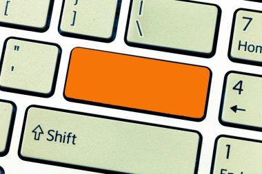 Davet tebrik kartı promosyon posteri fiş için iş boş şablon düzeni için. Klavye tuşuna basarak tuş takımı fikir bilgisayar iletisi oluşturmak için niyet