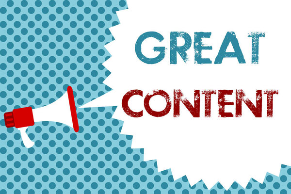 Текстовый знак с отличным содержанием. Концептуальное фото Удовлетворение Мотивационный читаемый применимый оригинальность Megaphone громкоговоритель речи пузырь сообщение синего фона
.