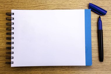 Web pankartları için boş metin tasarımı konsepti Tanıtım materyali şablonu oluşturur