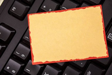 Web pankartları için boş metin tasarımı konsepti Tanıtım materyali şablonu oluşturur