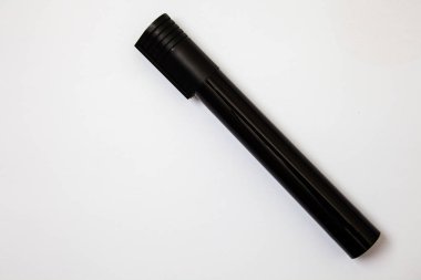 Beyaz arka plan siyah marker niyeti iletiler iletişim kurma düşünceleri posterler kupon promosyon malzeme fikirler izole iş kavramı boş şablon kopya alanı