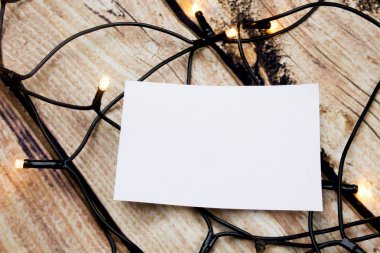 Tasarım işi Boş şablon izole edilmiş Minimalist grafik düzenleme reklam için şablonu