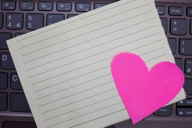 İş kavramı boş kopya metin Web afiş promosyon malzemesi şablon defter parça kağıt klavye Roanalysistic güzel fikirler ileti türü bilgisayar kadar alay için Tasarla