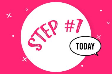 Word metin yazma adım 1. İş kavramı planlanan strateji başlatma başlangıç yapmak ilerleme başlatmak için