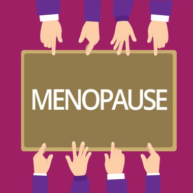 Menopoz yazma el yazısı metin. Adet kesilmesi yaşlı kadınlarda hormonal anlam kavramı dönem değiştirir