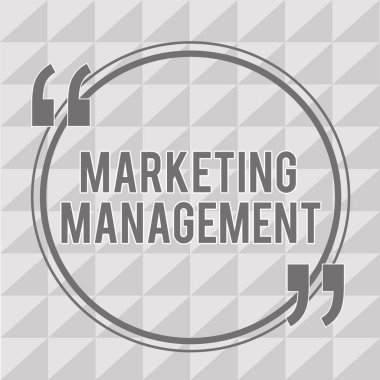 Kelime yazma Pazarlama Yönetimi. Reklam Geliştirme İş Konsepti Yeni Ürün veya Hizmeti Destekleyin