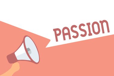 Tutku yazma el yazısı metin. Yüksek sesle konuşma kavramı anlam güçlü ve kontrol edilemeyen duygu güçlü duygu cinsel cazibe megafon hoparlör konuşma kabarcıklar önemli bir mesaj.