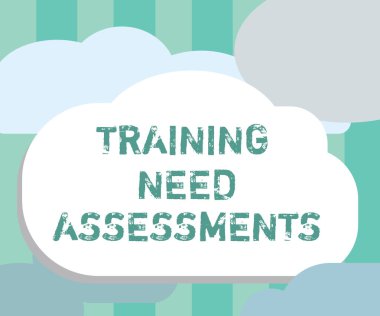 Metin eğitim gerekir değerlendirmeler yazılı kelime. İş kavramı için boşluğu doldurmak için gereken egzersiz belirlemek