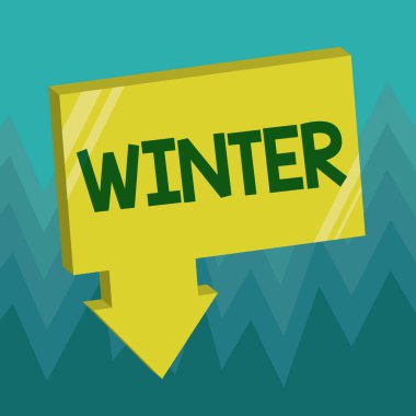 Kavramsal el kış gösterilen yazma. Yılın Aralık ayı Şubat kuzey yarımkürede en soğuk sezon vitrine iş fotoğraf