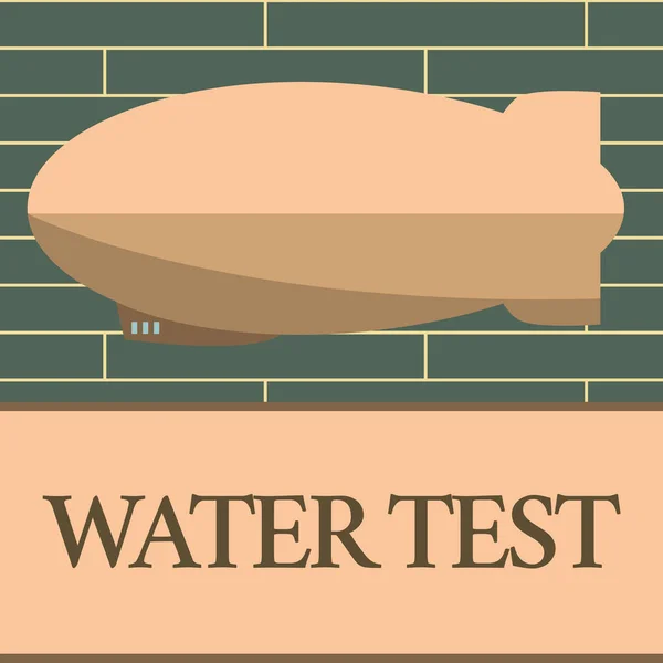水試験概念の品質の様々 な液体ストリームのサンプリング及び分析の意味を書く手書き文字 — ストック写真
