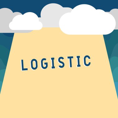 El yazısı metin lojistik. Karmaşık aktivite planlama yürütme kavramı anlam dikkatli organizasyonu.