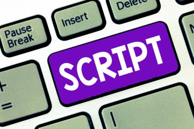 Düzenlemeler kavramsal fotoğraf el yazısı oyunun yazdırma yazılan karakterlerin farklı olarak gösterilen metin işareti