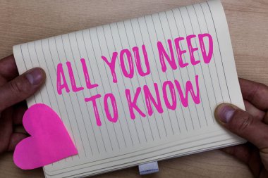 Tüm ihtiyacınız için biliyorsun gösterilen Not yazma. İş fotoğraf vitrine sadece gerçekler ve önemli onesaccess veri defter kağıt kalp romantik fikirler ahşap arka plan tutan adam için söyle.